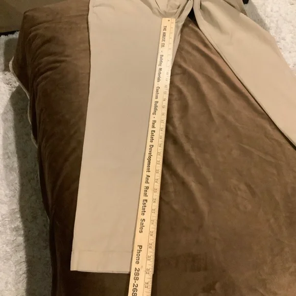 JCrew Chinos Tan W31 L32 Athletic Slim Classic Timeless Officecore Golf Preppy - Picture 5 of 7